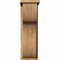 Ekena Millwork Carmel Rough Sawn Corbel w/Backplate, Western Red Cedar, 8"W x 14"D x 26"H COR08X14X26CAR01RWR - alternate 3